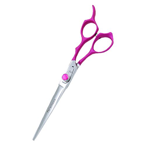 狗狗美容剪刀宠物专用造型修毛直剪牙剪弯剪子7.5/8英寸泰迪比熊