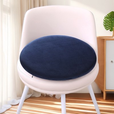 记忆棉坐垫圆形日式榻榻米椅子椅垫地上圆凳子屁垫餐桌餐椅圆座垫