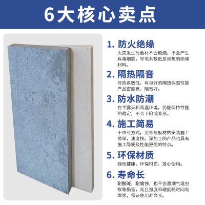 水泥纤维压力板室内外隔墙钢结构隔楼承重埃特基层板阻燃硅酸钙板