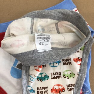 出口日单4条装男童全棉内裤中大童西松屋三角款无痕内衣宝宝短裤