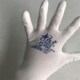 星宇pu508518手套尼龙薄款 劳保耐磨工作防滑防护防静电浸胶