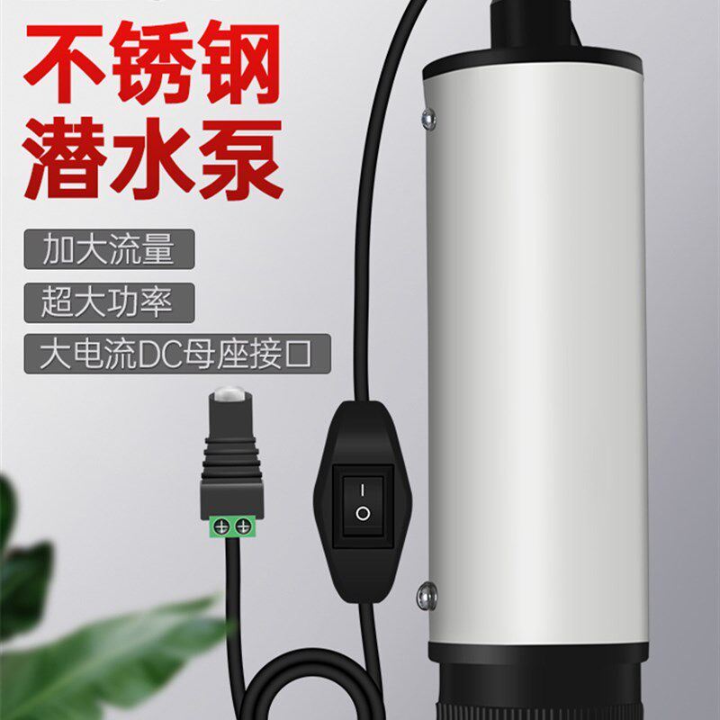 小型抽水泵220v家用高压自吸式抽水机泵不锈钢潜水泵排污泵柴油泵