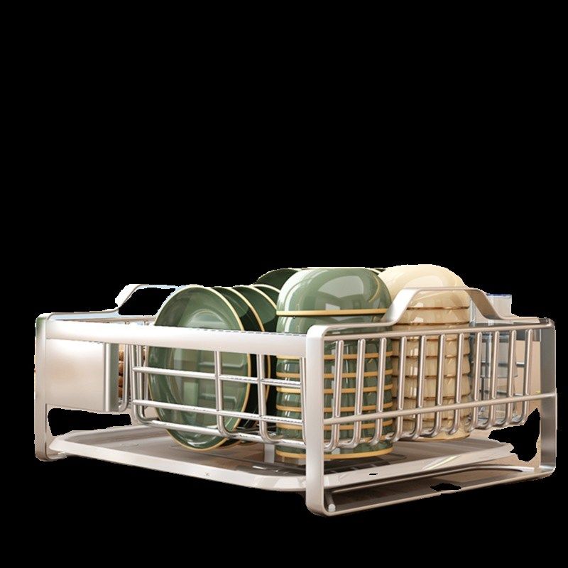 304不锈钢碗碟沥水架厨房台面放碗盘置物架家用筷勺子滤水收纳架,厨房/烹饪用具,碗架,淘宝优惠券,粉丝福利购,淘宝优惠卷