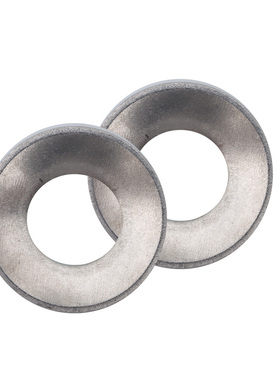 304不锈钢单面齿碟形垫圈NFE25511法式防松垫片防震防滑M3-20