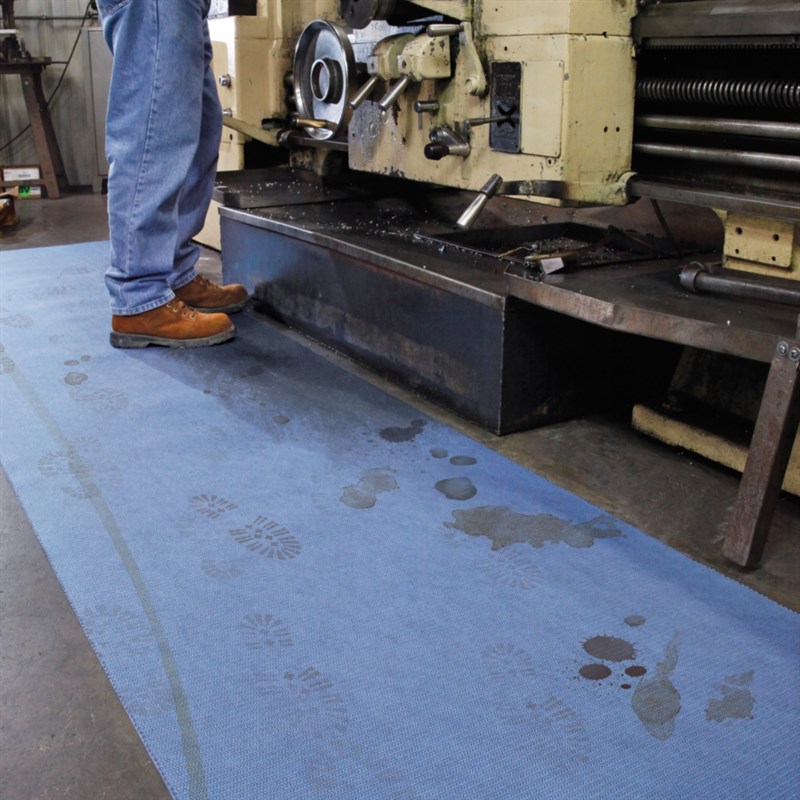 纽匹格吸污垫MAT32100油污冷却液溶剂吸收车间防滑吸附棉