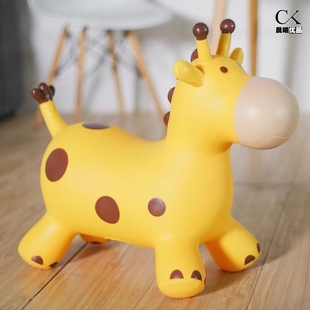 跳跳马儿童小马充气玩具宝宝骑马跳跳鹿大人可坐橡胶马木马