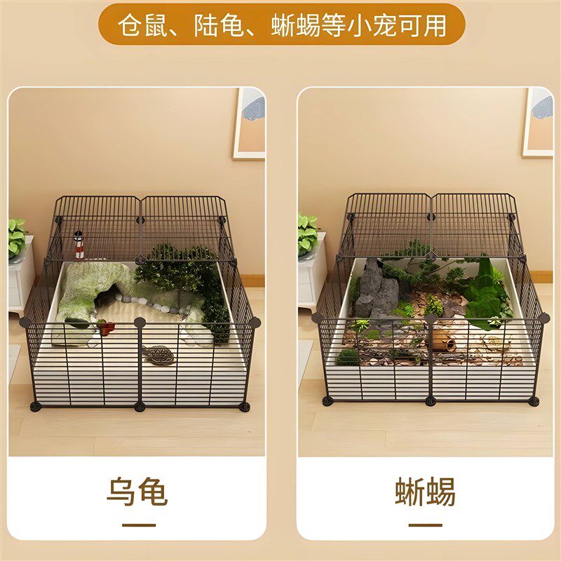 养仓鼠笼子特大号易清理超大别墅豪华透明造景笼金丝熊花枝鼠专用