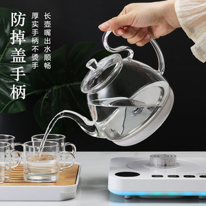 思奈尔底部上水玻璃烧水壶全自动电热水壶泡茶专用保温一体小家用