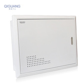 起光通讯弱电箱多媒体布线箱大号薄款 全钢高硬加厚1.0 薄墙用暗装