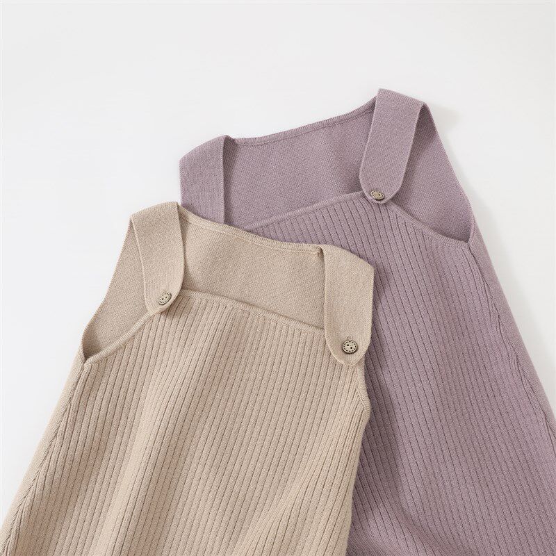 婴儿背带裤秋冬保暖针织裤子连体衣幼童长裤举重裤男女宝宝连体裤