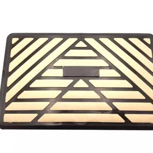 汽车脚垫修补片耐磨防滑通用脚踏板软橡胶补丁贴主驾脚垫磨损补块