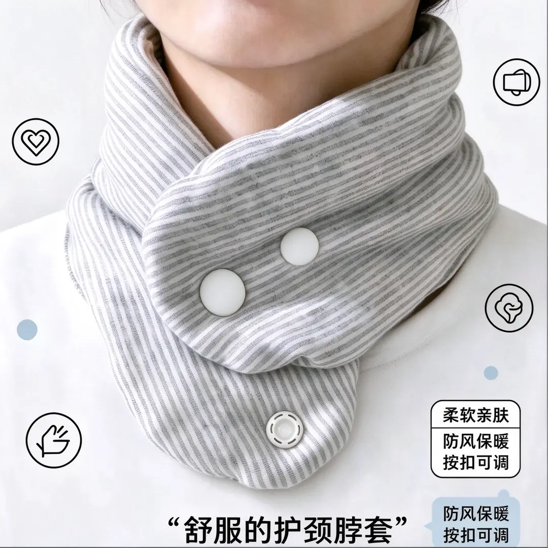户外护颈脖套空调房披肩保暖护脖
