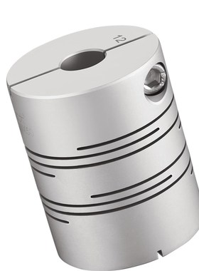 GND光之大铝合金平行线沟槽联轴器CGIC打印机编码器电机弹性连轴