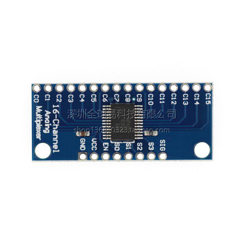 CD74HC4067高速CMOS 16通道模拟多路复用器 Analog/Digital