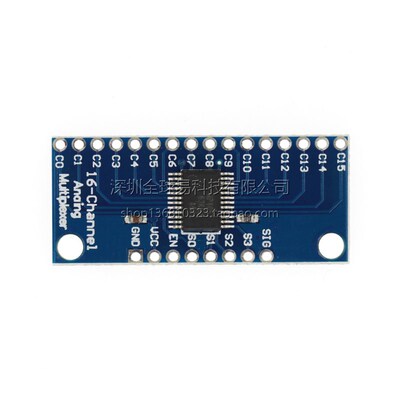 CD74HC4067高速CMOS 16通道模拟多路复用器 Analog/Digital