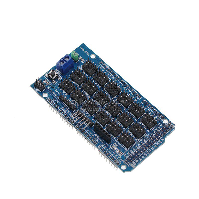 MEGA2560 Sensor Shield 专用感测器扩展板 单晶片扩展 电子积木