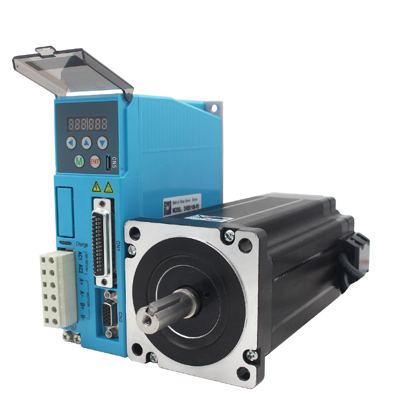 CANopen总线RS485通讯闭环步进电机 2HSS858-RC+86J18156EC-1000