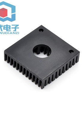 黑色3D打印机配件 MK7/MK8 散热片 40*40*11 NO.MP1708