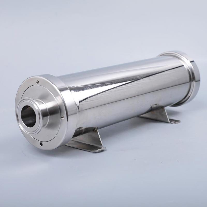 工业用不锈钢管道前置式过滤器304/316L不锈钢水处理直通式过滤器