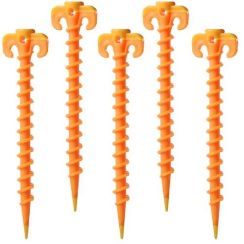 10PCS Plastic Tent Hook Stakes Camping Tents Accessories