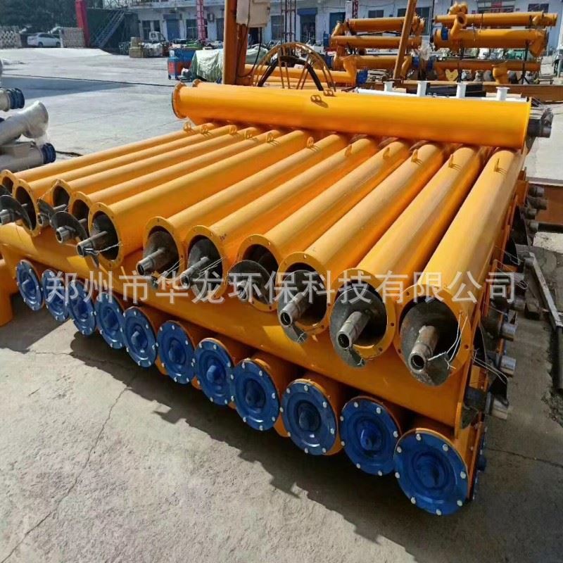 不锈钢螺旋上料机 水泥煤粉管式蛟龙输送机 搅拌提升机螺旋输送泵