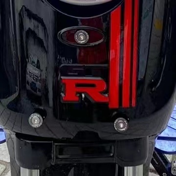 深远009/A7/A8前面板装饰螺丝配件车篮孔装饰车牌铝合金垫圈螺帽