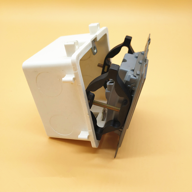 86型暗盒绝缘 菱形 修复器开关插座底盒小耳朵补救修复电线盒包邮