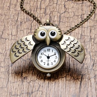 新毕业礼物实用送老师同学便宜创意生日礼品女朋闺蜜男猫头鹰怀表