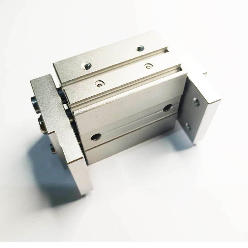 大口径夹爪阔型手指气缸HFT10/16/20/25/32x20x25x30x40x60S