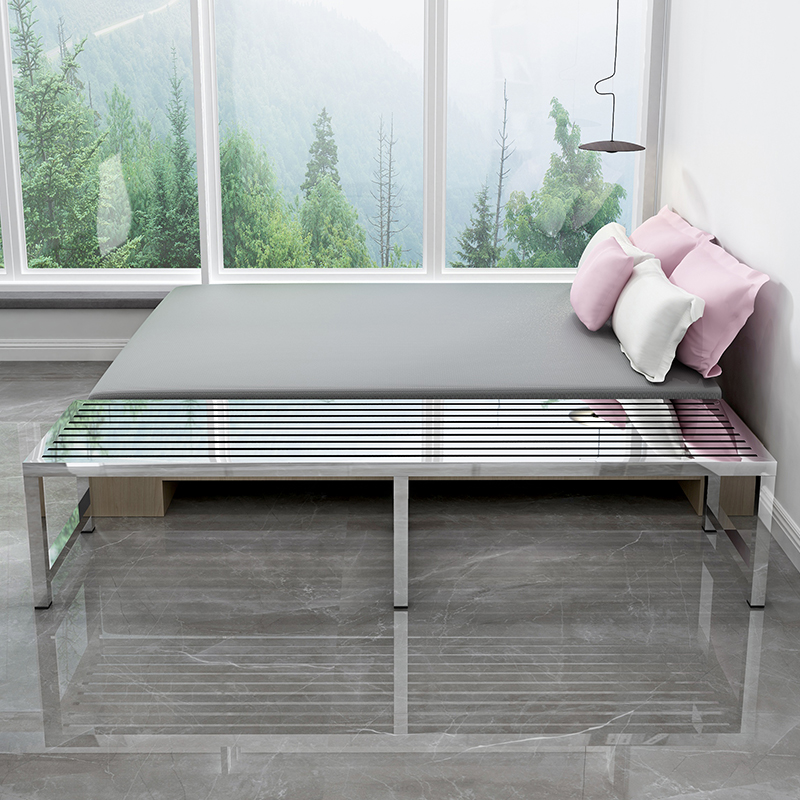 不锈钢拼接床儿童加宽床不锈钢拼接床家用可拆装可加厚定制定做