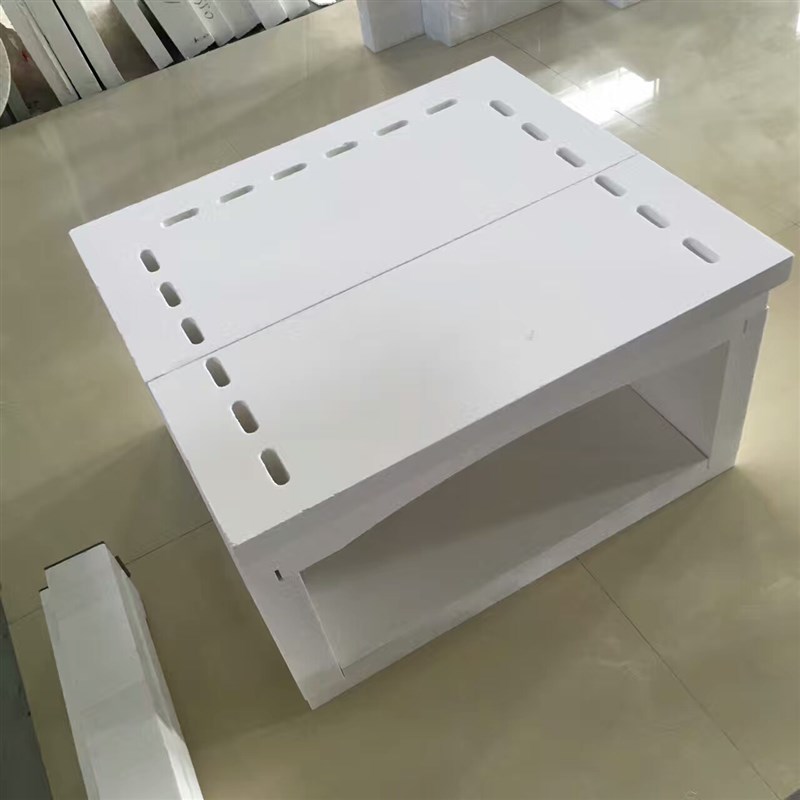 陶瓷纤维电阻丝箱式炉膛内胆拼接多晶莫来石纤维高温炉膛防火板