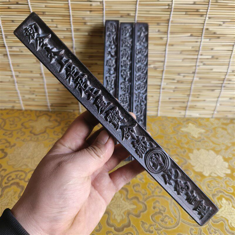 桃木天蓬尺浮雕桃木一体尺方尺二十八星宿尺可定制道家用品木雕