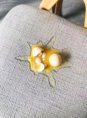 日式创意手工整蛊玩具破碎的鸡蛋卧室客厅桌面摆放解压抽象装饰品