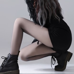 王小嘟可拆卸双层黑丝袜光腿神器超透逼真春秋冬裸感加绒打底裤女