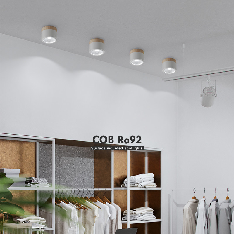 明装射灯北欧创意COB小射灯玄关阳台走廊无主灯设计免开孔led射灯,家装灯饰光源,明装筒灯,淘宝优惠券,粉丝福利购,淘宝优惠卷