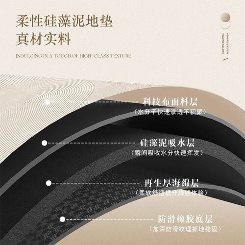 全自动波轮滚筒洗衣机盖垫防晒硅藻泥台面垫布防尘罩垫子冰箱盖布