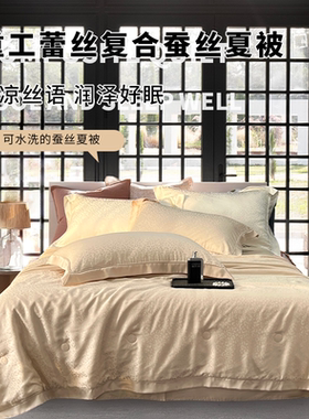 Olivier Desforges  OD蒂莎天丝提花蚕丝纤维夏被