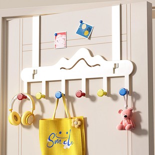 多巴胺门后挂钩免打孔挂衣钩壁挂式衣帽钩置物架门背式无痕挂衣架