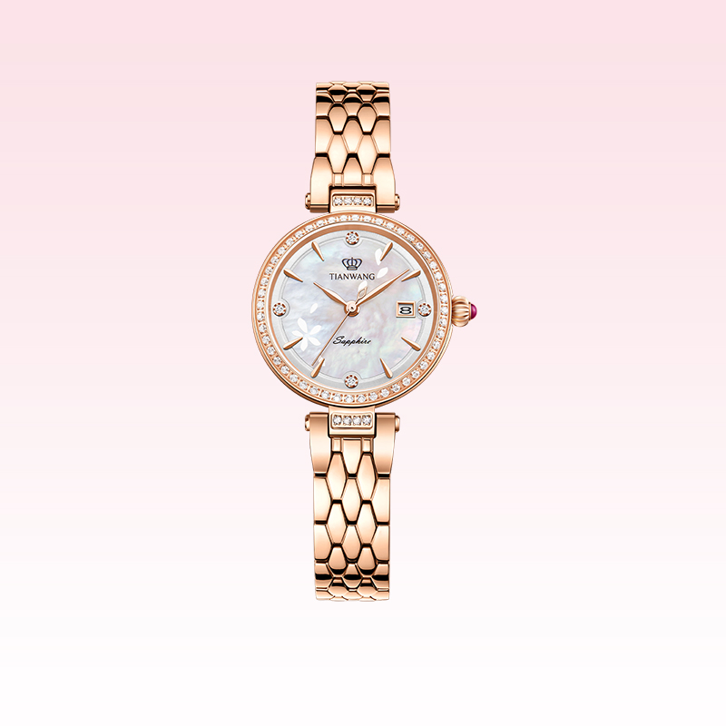 天王小花瓣正品时尚石英女士手表