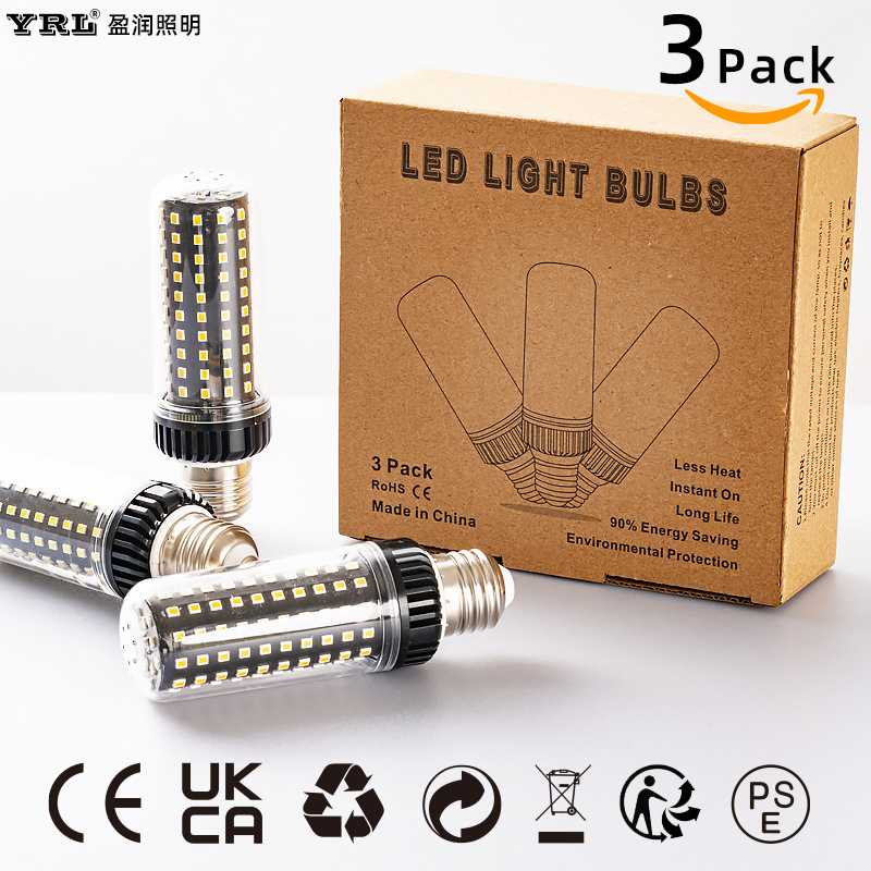 新款直销欧美畅销复古暗黑风格全光谱led玉米灯泡 30w e26螺口ce/