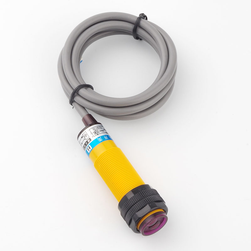 M18红外线感应光电开关E3F-DS30Y1漫反射式感测器交流常开二线A1