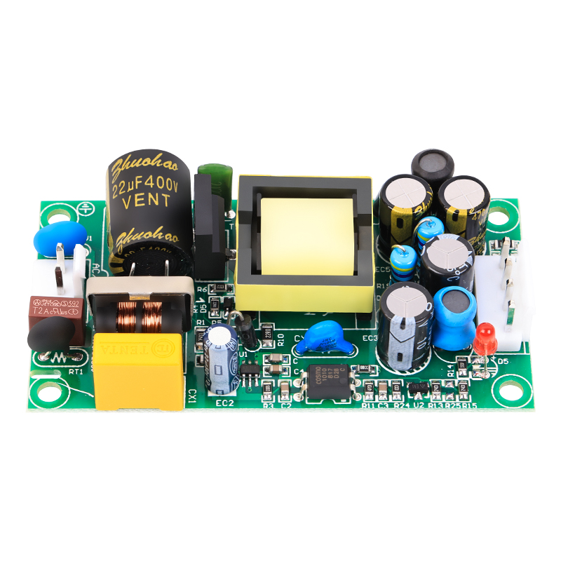 12V600mA5V2A双路隔离开关电源裸板AC-DC降压模组220V转12V5V15W