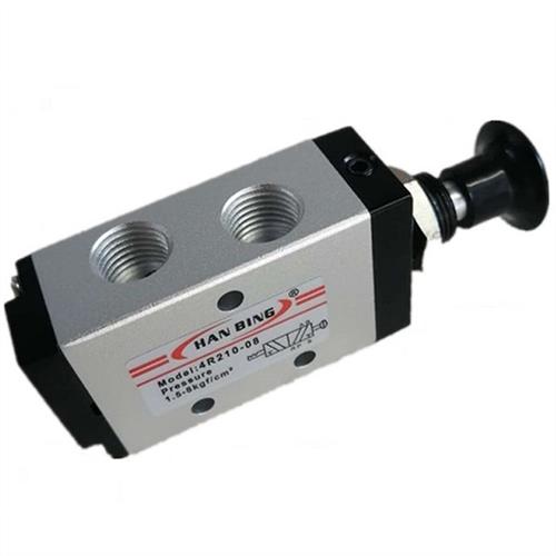 手动4R310-10手拉阀3R/4R210-08气缸控制开关推拉式气阀4L410-15