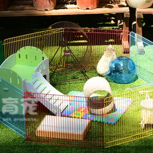 仓鼠放风围栏 刺猬围栏仓鼠西施熊豚鼠放风围栏陆龟 仓鼠笼 外出