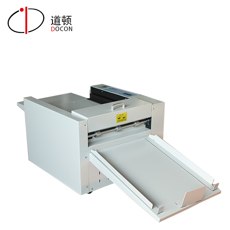 道顿 DC-375B 电动数码压痕机 压实线压虚线 手动压线机 标书装订