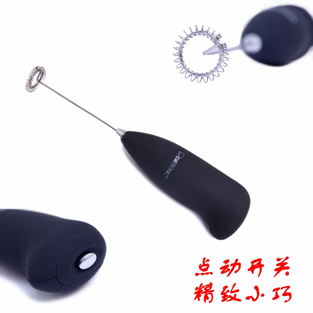 卡布奇诺拿铁电动打奶棒/奶泡器搅拌器棒电动打奶器 大功率效果强