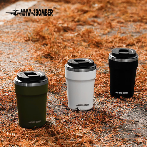 轰炸机COOKI保温杯双层锁温设计