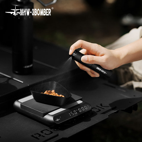 MHW-3BOMBER轰炸机咖啡豆喷雾瓶 磨豆机防飞粉去静电便携喷雾器