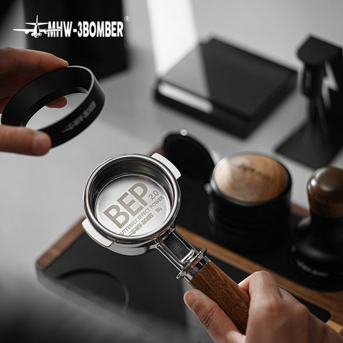 MHW-3BOMBER轰炸机BEP蝴蝶粉碗 意式咖啡机手柄萃取粉碗51/58mm