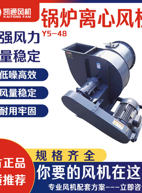 Y5-48锅炉离心通风机 废旧轮胎裂解炼油设备引风机防爆耐高温风机